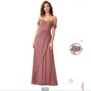 Azazie Desert Rose Millie dress